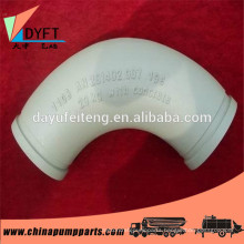 sanitary 90 welded elbow bend used for concrete pump truck/trailer